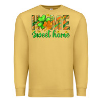 Antique Gold st.patrick home sweet home Premium Sweatshirt - BundleAndBundleShop
