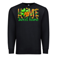 Black st.patrick home sweet home Premium Sweatshirt - BundleAndBundleShop
