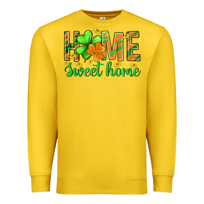 St.patrick Home Sweet Home Premium Sweatshirt by BundleAndBundleShop | Teevron