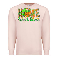 Pale Pink st.patrick home sweet home Premium Sweatshirt - BundleAndBundleShop