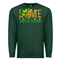 Sports Green st.patrick home sweet home Premium Sweatshirt - BundleAndBundleShop