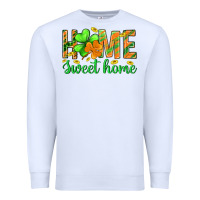 White st.patrick home sweet home Premium Sweatshirt - BundleAndBundleShop