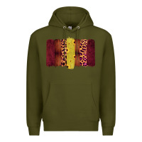 Army Green Western Farm Life Brushstrokes Premium Hoodie - Bettercallsaul