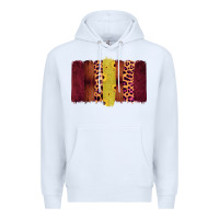 White Western Farm Life Brushstrokes Premium Hoodie - Bettercallsaul