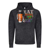 Vintage Black Eat drink be scary Vintage Hoodie - CowhideDigitalArt