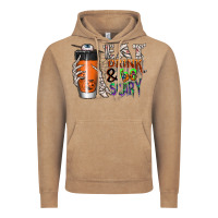 Vintage Coffee Eat drink be scary Vintage Hoodie - CowhideDigitalArt