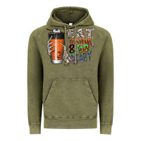 Vintage Olive Eat drink be scary Vintage Hoodie - CowhideDigitalArt