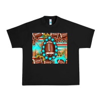 Black football leopard turquoise gemstone sunflower Urban Heavy Tee - JahusDesignShop