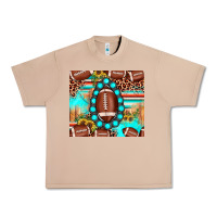 Burro football leopard turquoise gemstone sunflower Urban Heavy Tee - JahusDesignShop