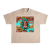 French Oak football leopard turquoise gemstone sunflower Urban Heavy Tee - JahusDesignShop