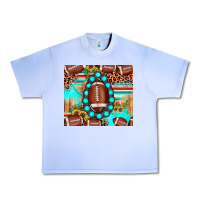 Grape Ice football leopard turquoise gemstone sunflower Urban Heavy Tee - JahusDesignShop