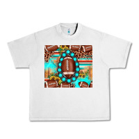 Lunar Rock football leopard turquoise gemstone sunflower Urban Heavy Tee - JahusDesignShop