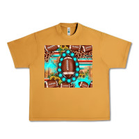 Peanut Butter football leopard turquoise gemstone sunflower Urban Heavy Tee - JahusDesignShop