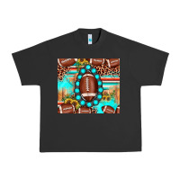 Pigment Black football leopard turquoise gemstone sunflower Urban Heavy Tee - JahusDesignShop