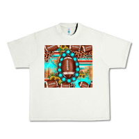 Pistachio football leopard turquoise gemstone sunflower Urban Heavy Tee - JahusDesignShop