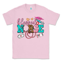 Bubblegum Pink blessed nurse Classic Tee - AdoDesignShop