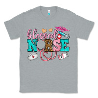 Heather Grey blessed nurse Classic Tee - AdoDesignShop