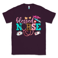 Plum blessed nurse Classic Tee - AdoDesignShop