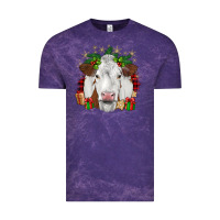 Cloud Purple christmas simmental Vintage Tee - JahusDesignShop