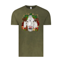 Vintage Olive christmas simmental Vintage Tee - JahusDesignShop