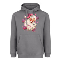 Storm pink christmas santa claus Heavyweight Hoodie - MaliasSmallBusiness