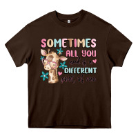 Chocolate Brown sometimes all you need is a different point of  vi Heavy Core Tee - MaliasSmallBusiness