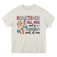 Cream sometimes all you need is a different point of  vi Heavy Core Tee - MaliasSmallBusiness