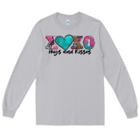 Moon Dust xoxo hugs and kisses valentines day Long Sleeve Tee - AdoDesignShop