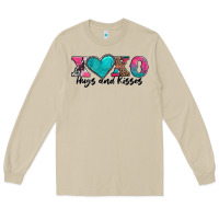 Mushroom xoxo hugs and kisses valentines day Long Sleeve Tee - AdoDesignShop