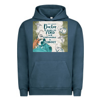 Pigment Midnight Navy amazing doctor Urban Hoodie - TumblerDesignByShophia