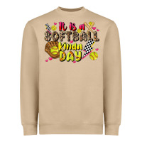 Mushroom it is a softball kinda day Heavyweight Sweatshirt - JahusDesignShop