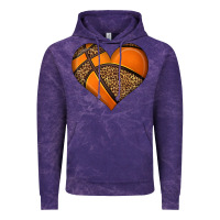 Cloud Purple basketball heart Vintage Hoodie - HRA Design Shop