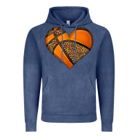 Vintage Denim basketball heart Vintage Hoodie - HRA Design Shop