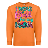 Carrot I Wear Pink For My Mom Premium Sweatshirt - BundleAndBundleShop