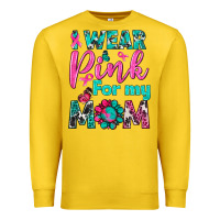 I Wear Pink For My Mom Premium Sweatshirt | Teevron