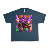 Midnight Navy pumpkin smasher Urban Heavy Tee - AdoDesignShop