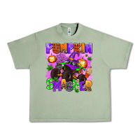 Oil Green pumpkin smasher Urban Heavy Tee - AdoDesignShop