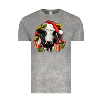 Cloud Rock christmas holstein Vintage Tee - JahusDesignShop