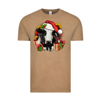 Vintage Coffee christmas holstein Vintage Tee - JahusDesignShop