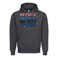 Smoke america since 1776 Zipper Hoodie - MaliasSmallBusiness