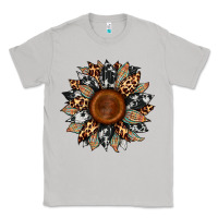 Moon Dust cowhide leopard aztec sunflower Classic Tee - Artiststas