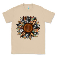 Mushroom cowhide leopard aztec sunflower Classic Tee - Artiststas