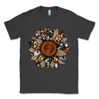 Smoke cowhide leopard aztec sunflower Classic Tee - Artiststas