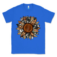 True Royal cowhide leopard aztec sunflower Classic Tee - Artiststas