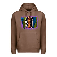 Chestnut Purple Glitter Western Farm Life Brush Strokes Premium Hoodie - Bettercallsaul
