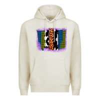 Oatmeal Heather Purple Glitter Western Farm Life Brush Strokes Premium Hoodie - Bettercallsaul
