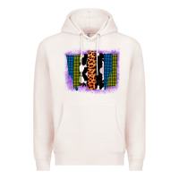 Pale Pink Purple Glitter Western Farm Life Brush Strokes Premium Hoodie - Bettercallsaul