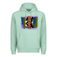 Seafoam Purple Glitter Western Farm Life Brush Strokes Premium Hoodie - Bettercallsaul