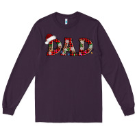 Plum christmas dad Long Sleeve Tee - AdoDesignShop