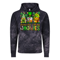 Cloud Black St. Patrick's Day shamrockin' with my gnomies Vintage Hoodie - Neo Western